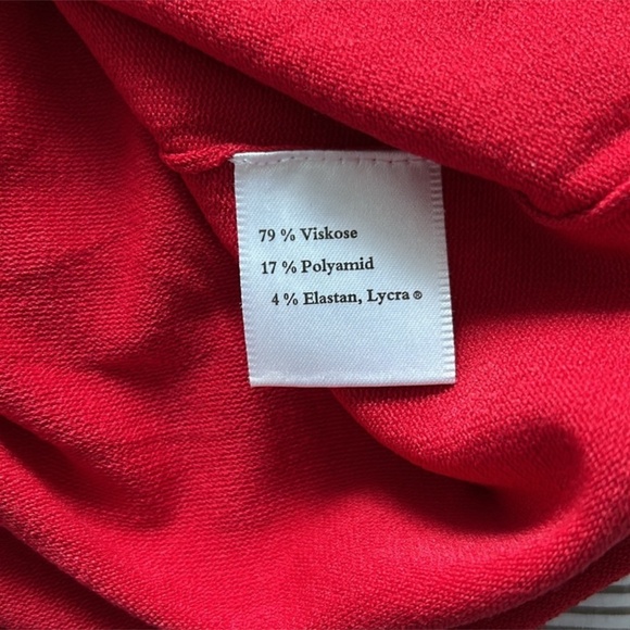 Giada elegant and stunning top in beautiful red color, size M So elegant - Picture 6 of 7